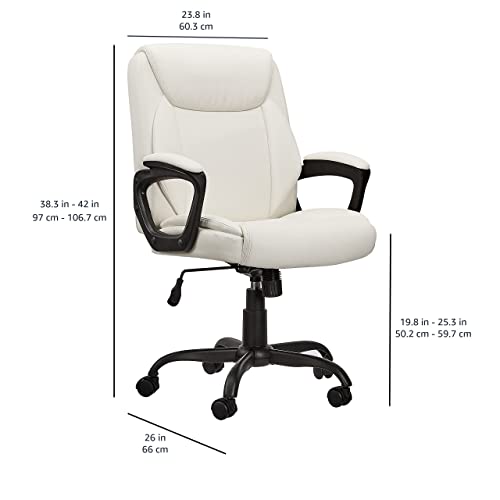 Amazon Basics Mid-Back Office Chair – Black