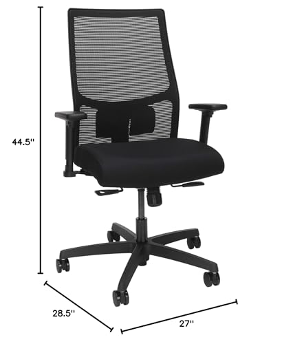 HON Ignition 2.0 Office Chair, Black