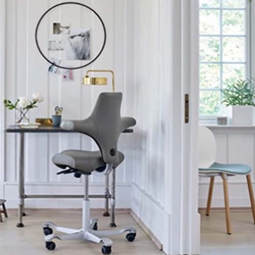 HAG Capisco Adjustable Desk Chair, Chestnut Brown
