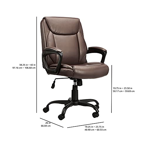 Amazon Basics Mid-Back Office Chair – Black