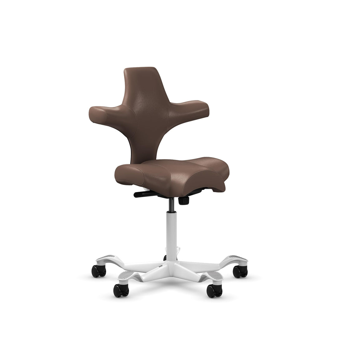 HAG Capisco Adjustable Desk Chair, Chestnut Brown