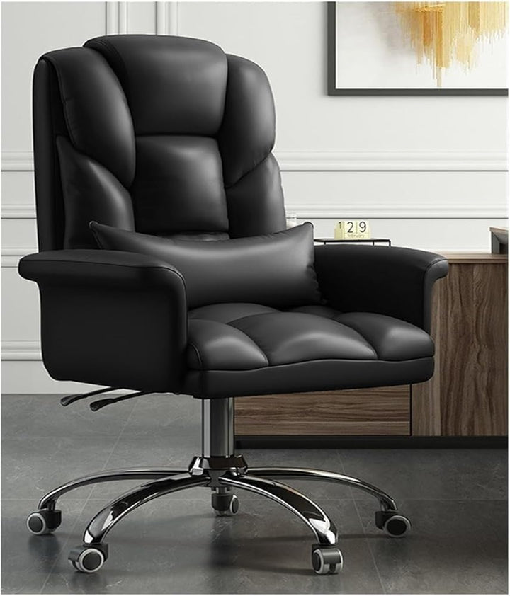 Reclining Executive Office Chair, Gray
