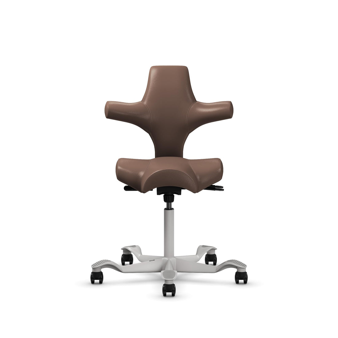 HAG Capisco Adjustable Desk Chair, Chestnut Brown