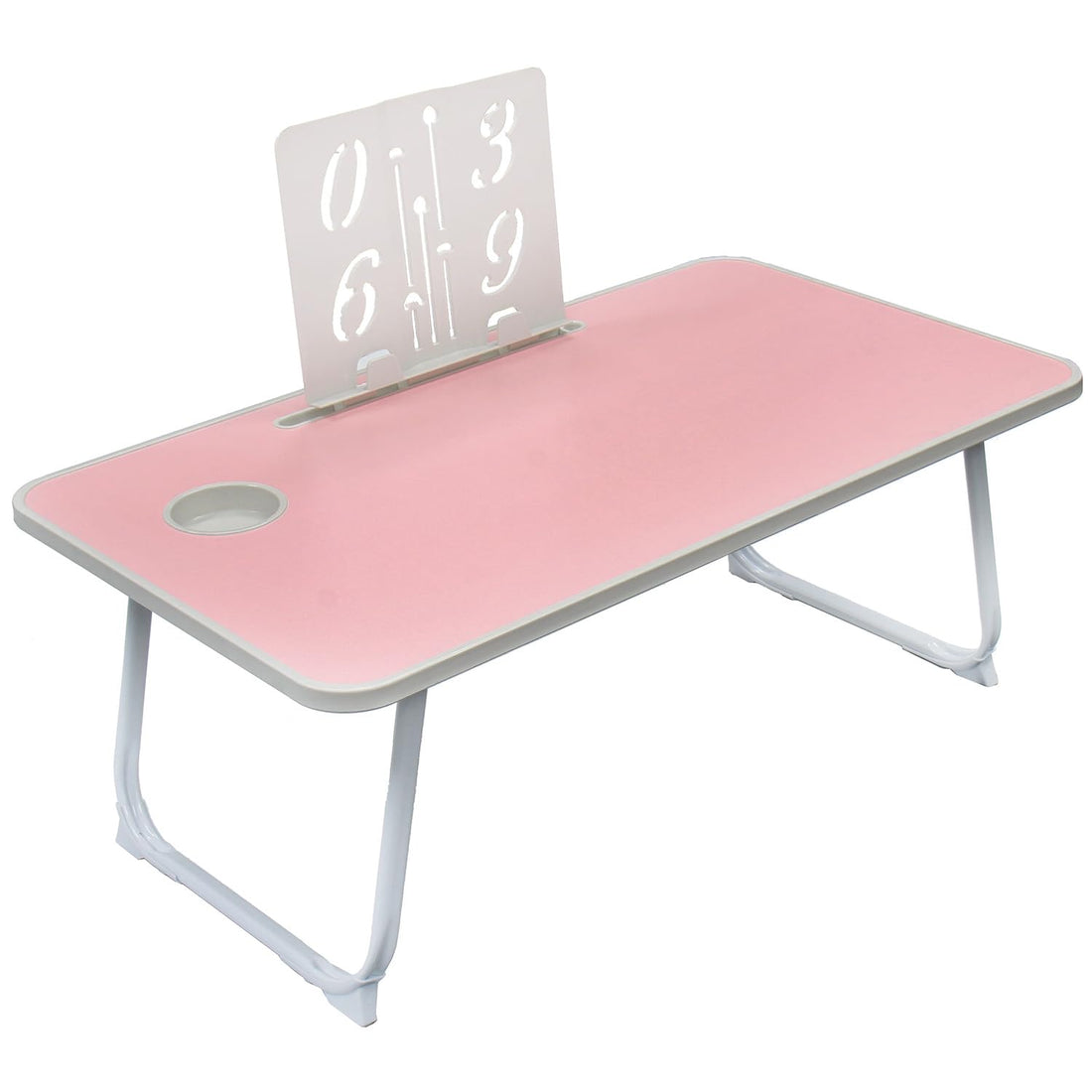 Extra Large 28"x16" Foldable Laptop Bed & Floor Table – Brown