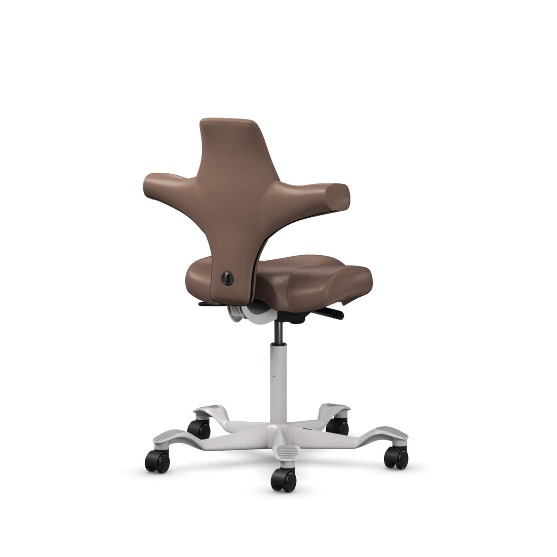 HAG Capisco Adjustable Desk Chair, Chestnut Brown