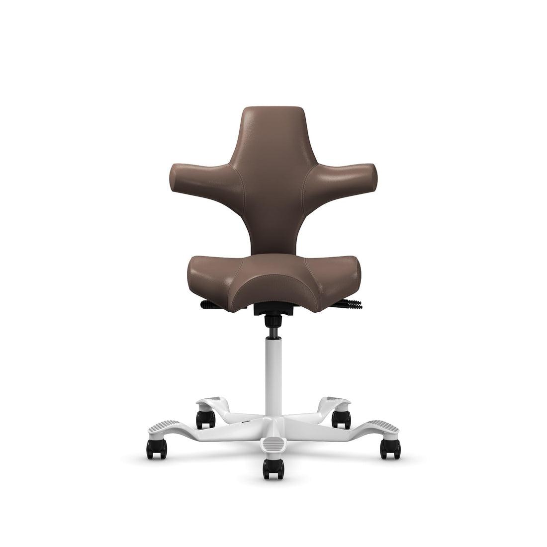 HAG Capisco Adjustable Desk Chair, Chestnut Brown