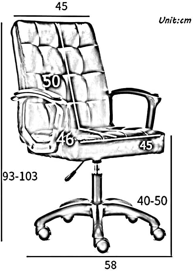 Ergonomic Massage Executive Office Chair, Beige