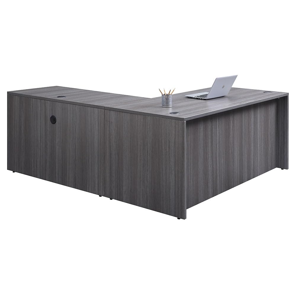 NBF 71" Reversible L-Shaped Executive Desk