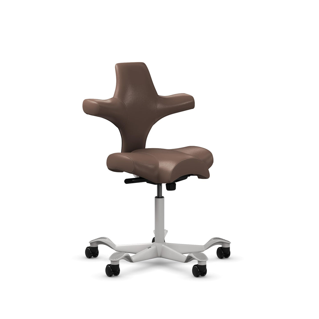 HAG Capisco Adjustable Desk Chair, Chestnut Brown