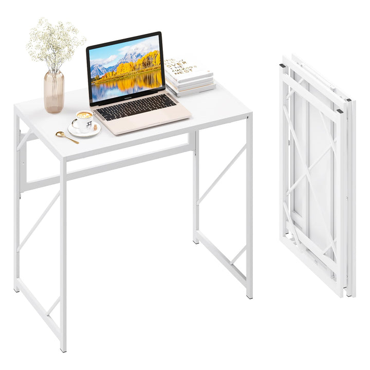 Elephance Folding Computer Desk for Home Office