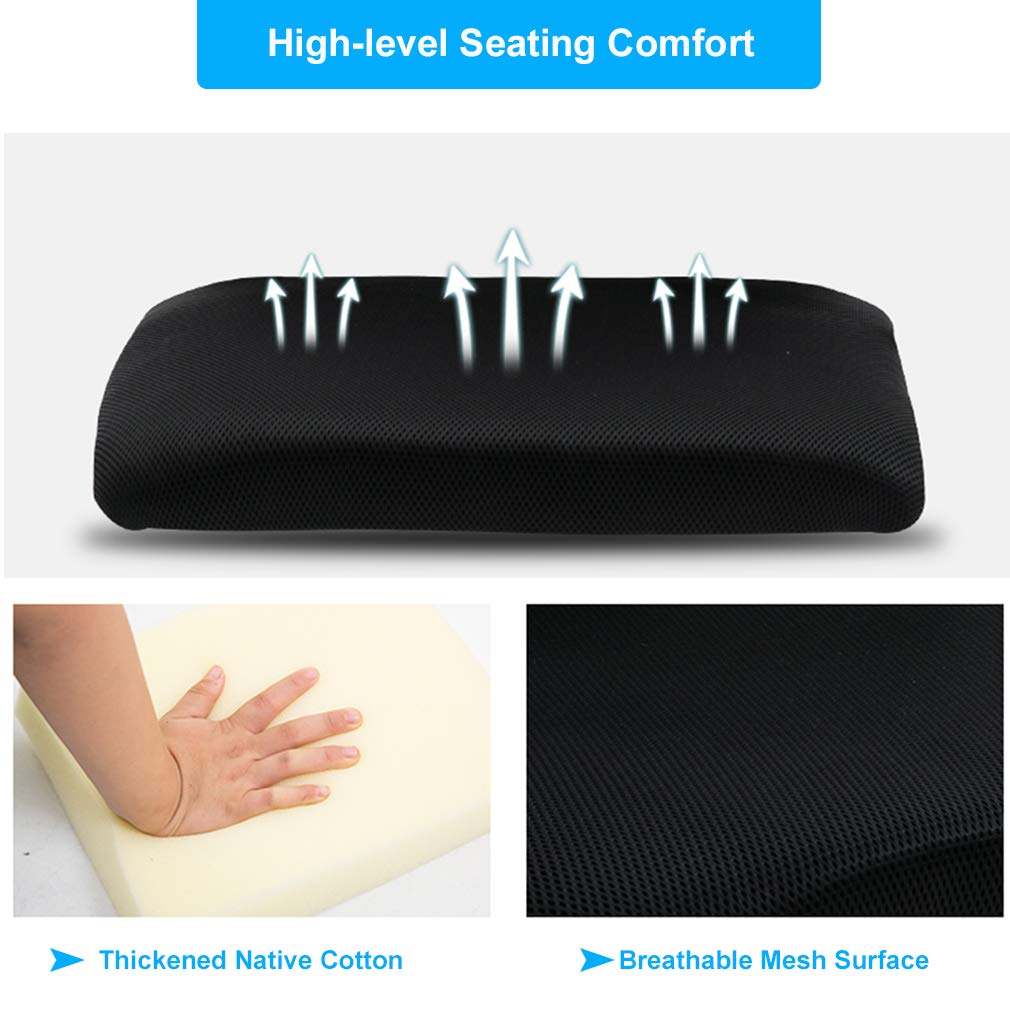BestOffice Ergonomic Mid-Back Desk Chair – Black