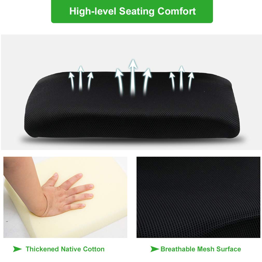 BestOffice Ergonomic Mid-Back Desk Chair – Black