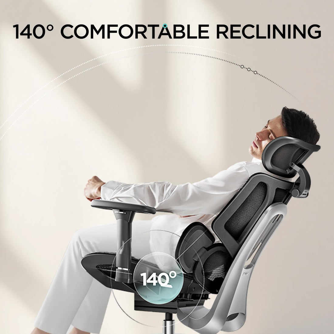 Hbada E3 Air Ergonomic Office Chair, Grey
