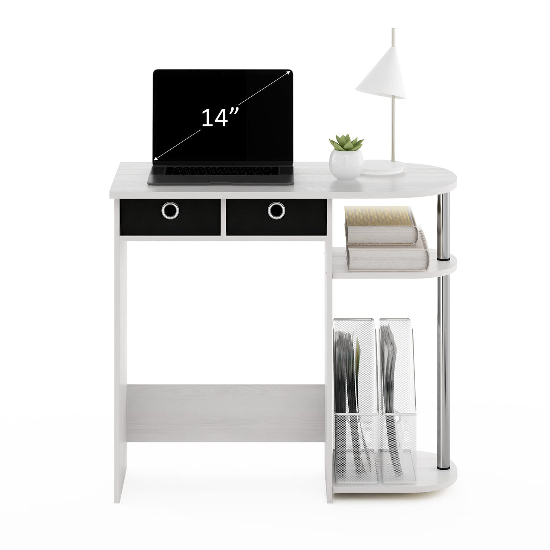 FURINNO Simplistic Study Table, Light Blue