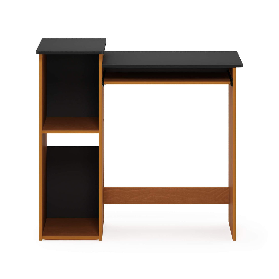 Furinno Econ Computer Desk – Light Cherry/Black
