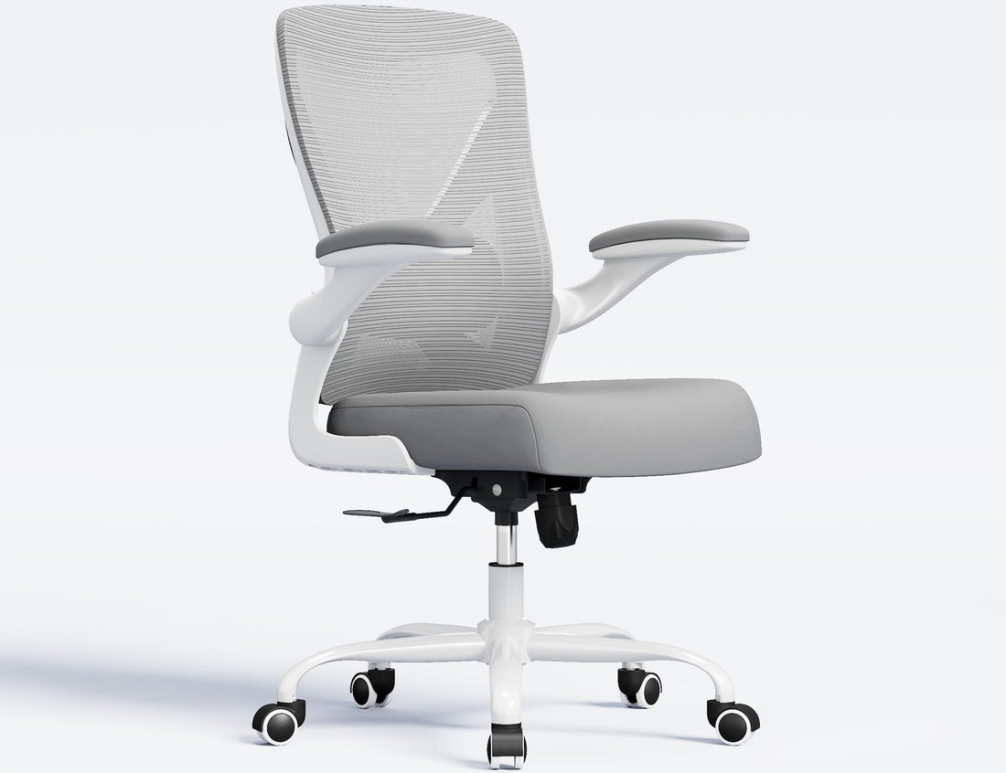 Ergonomic Office Chair, Grey Gold
