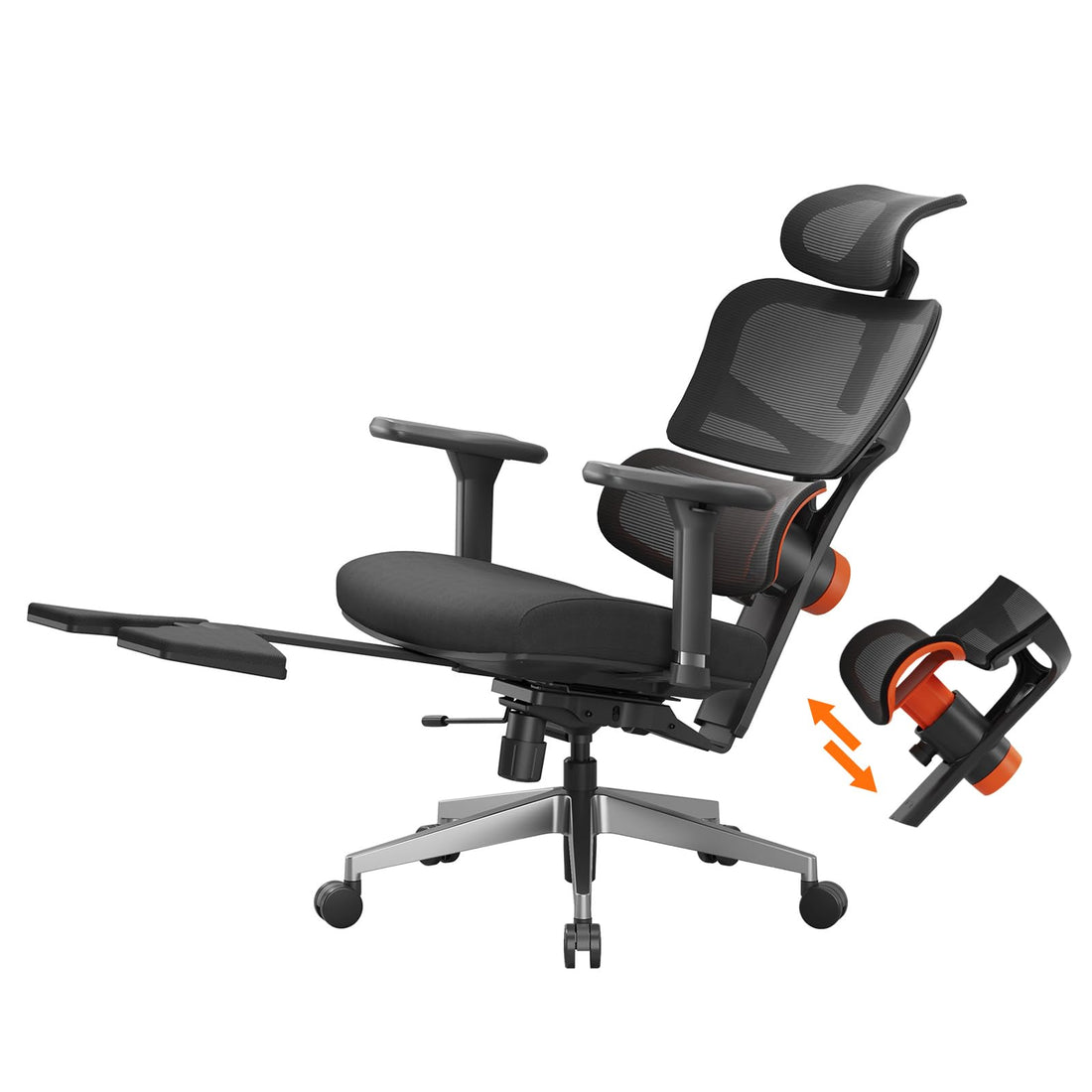 Newtral Ergonomic Office Chair, Gray