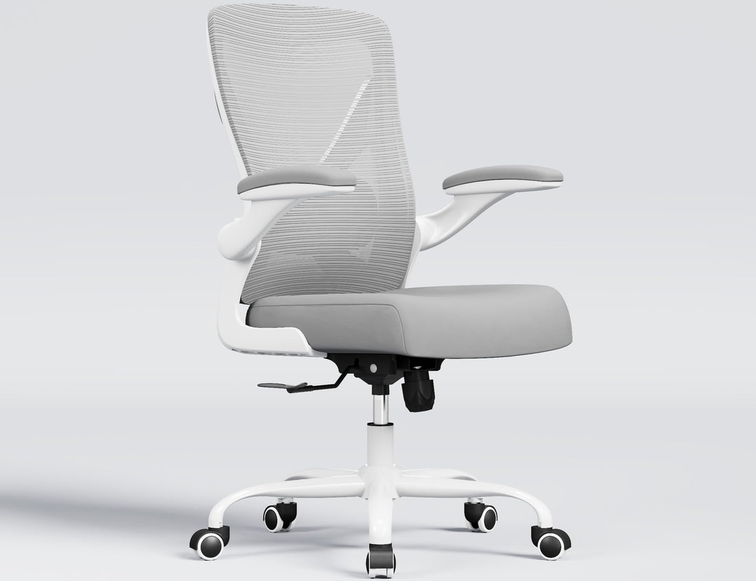 Ergonomic Office Chair, Grey Gold