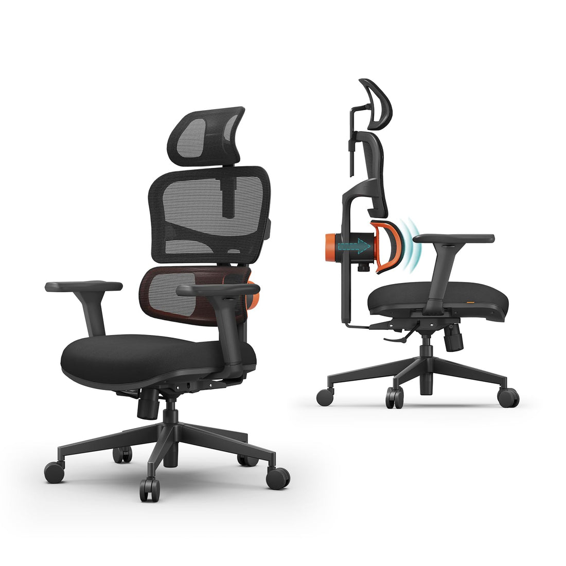 Newtral Ergonomic Office Chair, Gray