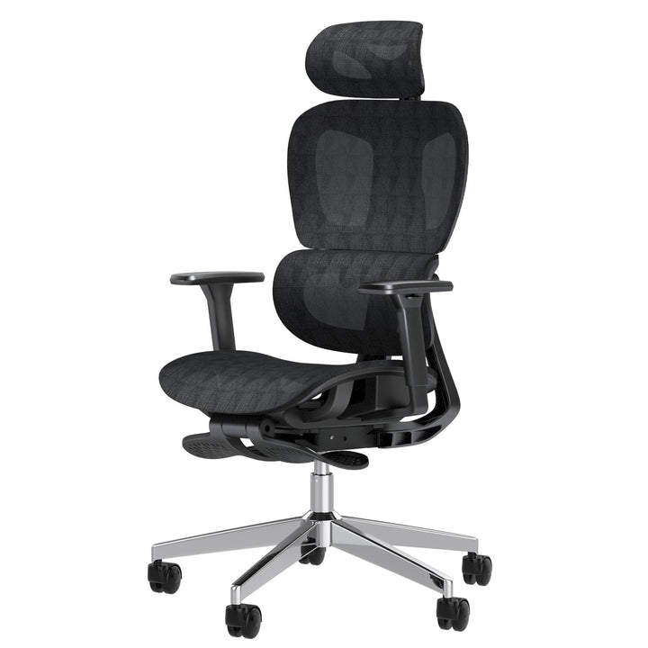 Ergonomic Mesh Office Chair with 3D Armrest, Black