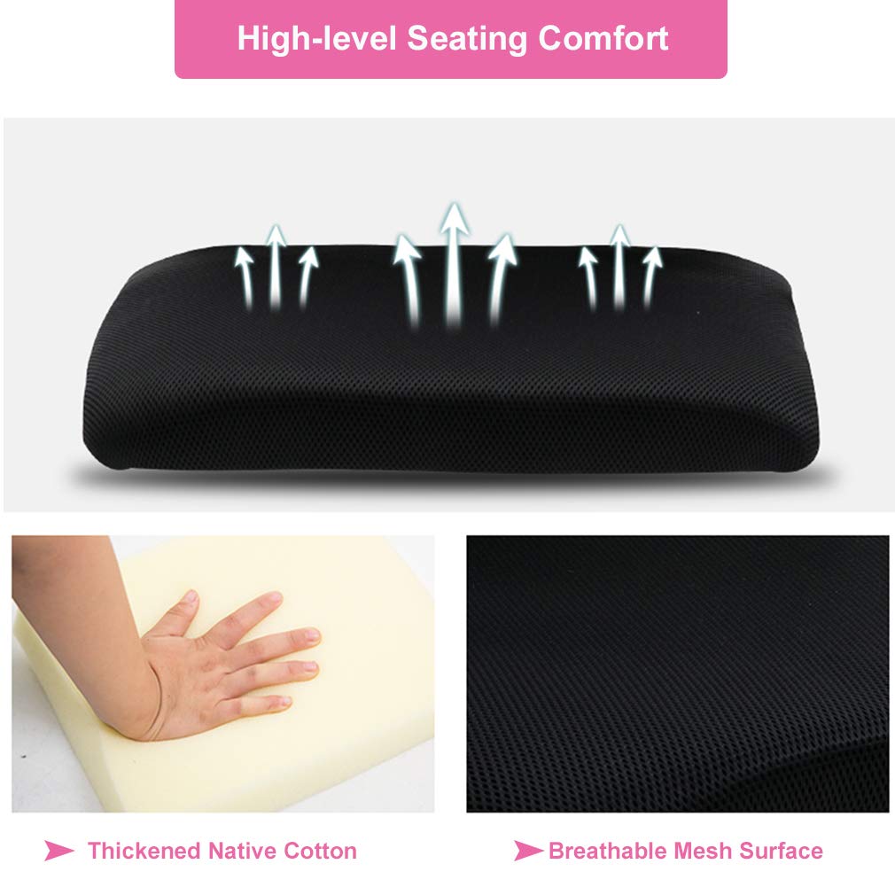 BestOffice Ergonomic Mid-Back Desk Chair – Black