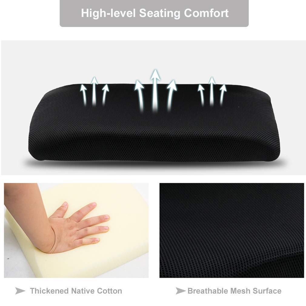 BestOffice Ergonomic Mid-Back Desk Chair – Black