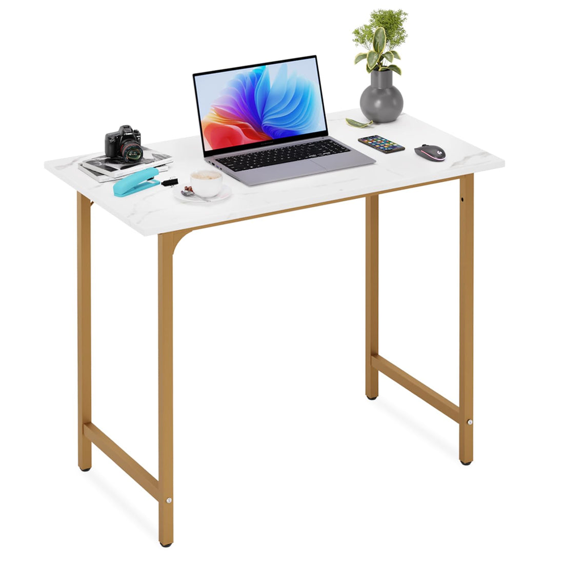 BestOffice 32" Modern Computer Desk, Black