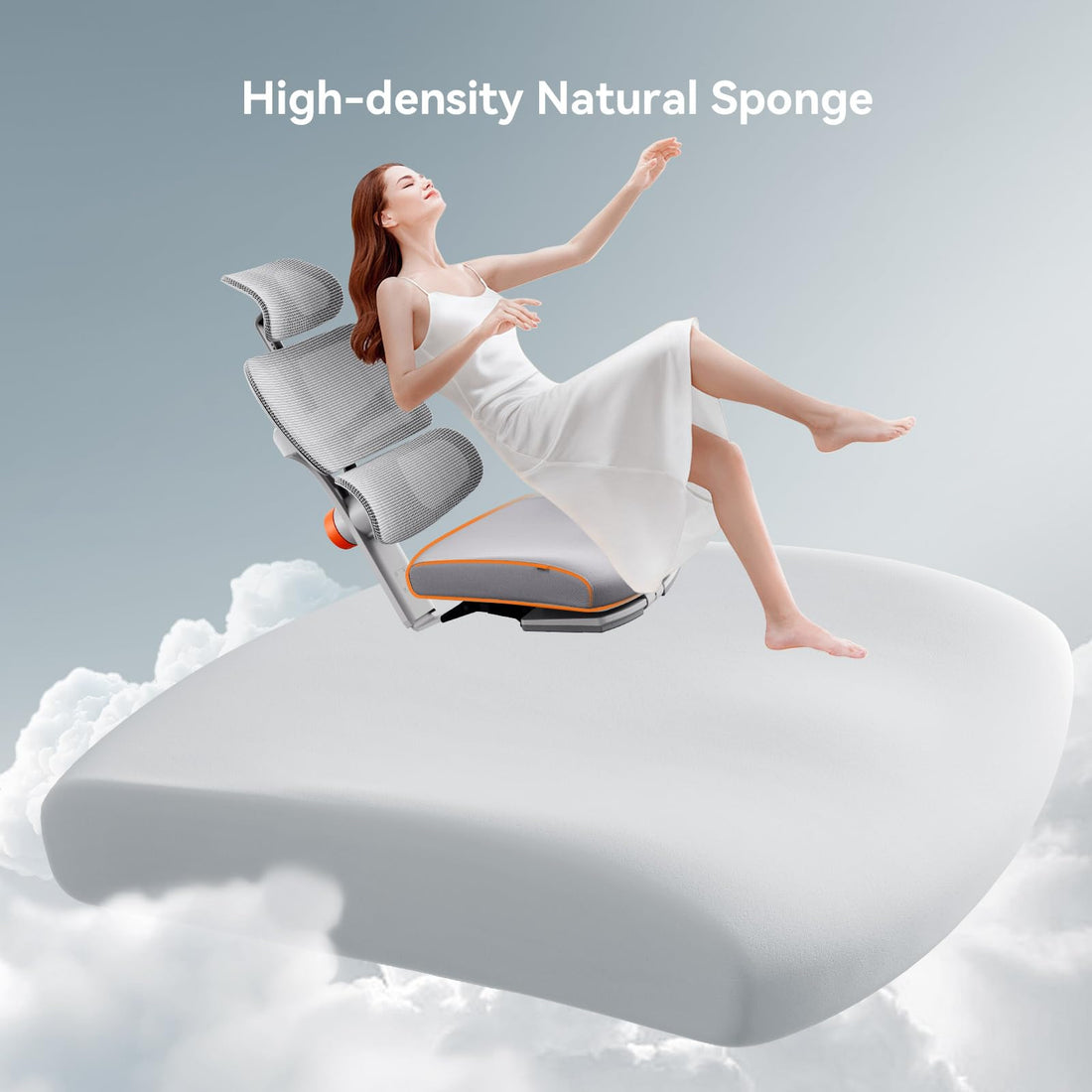 Newtral Ergonomic Office Chair, Gray