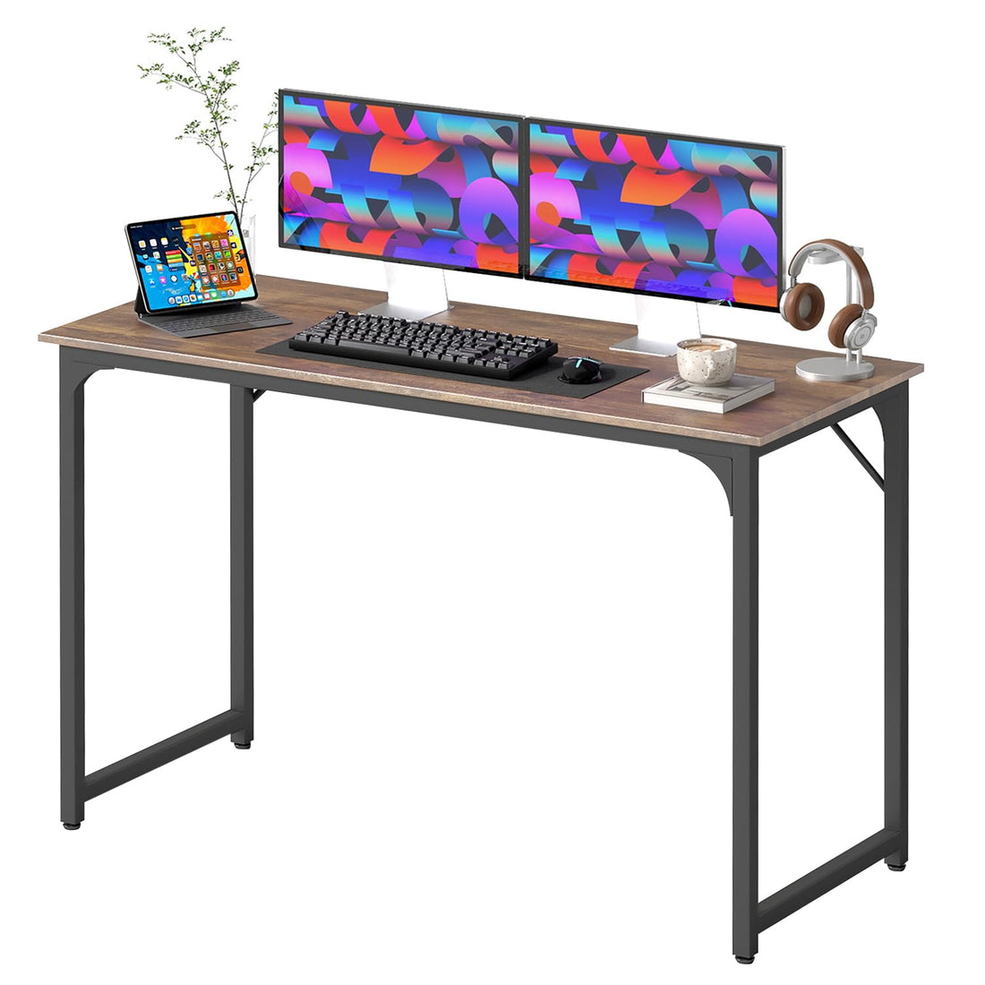 BestOffice 32" Modern Computer Desk, Black