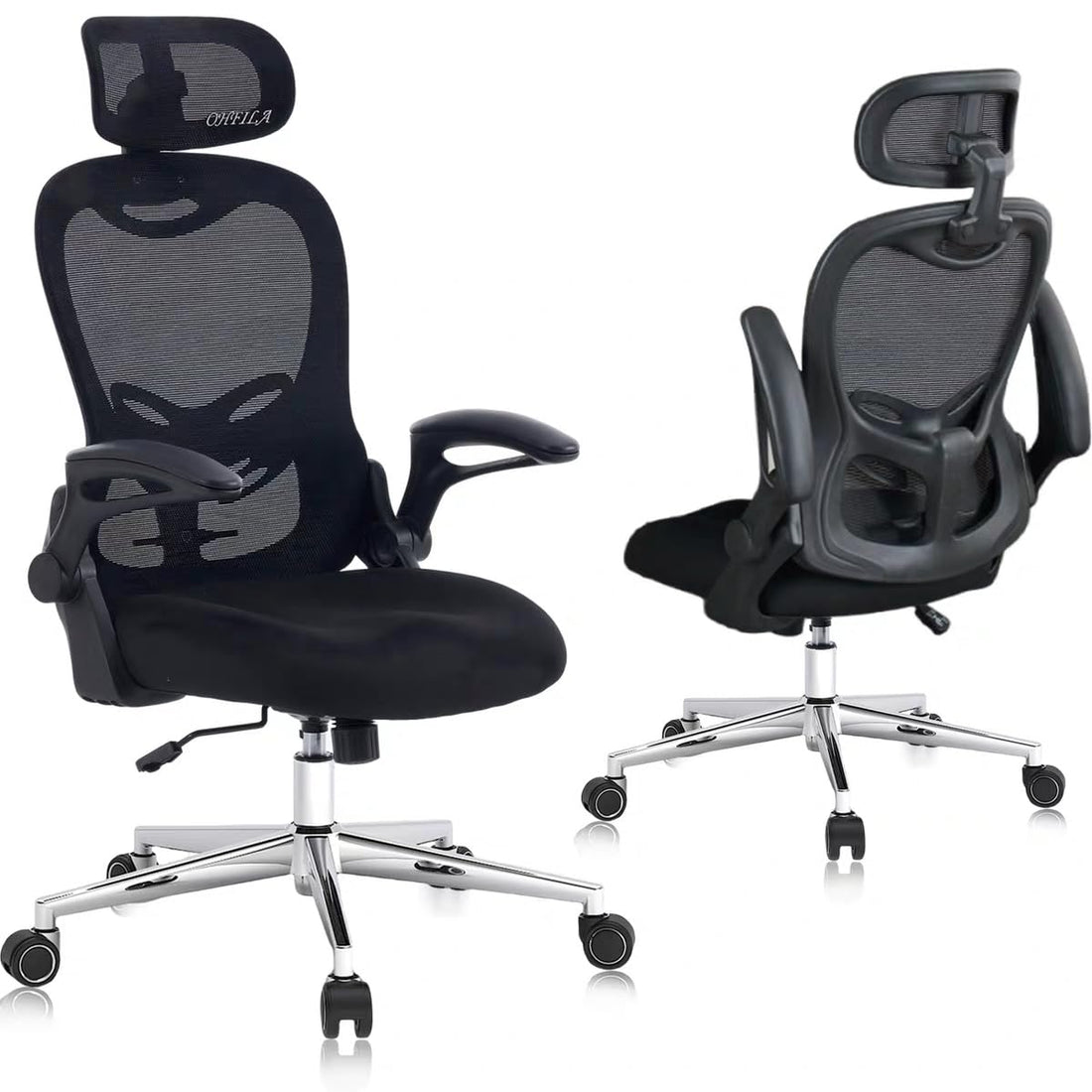 Ergonomic Mesh Office Chair, Black