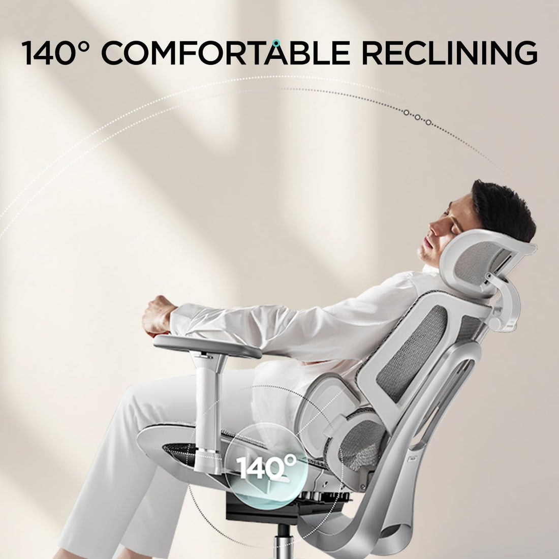 Hbada E3 Air Ergonomic Office Chair, Grey