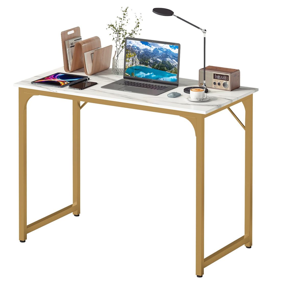 BestOffice 32" Modern Computer Desk, Black