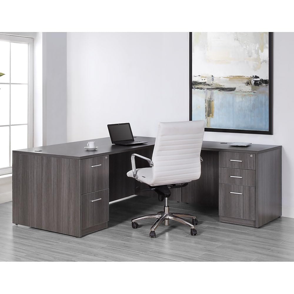 NBF 71" Reversible L-Shaped Executive Desk