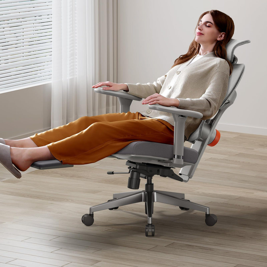 Newtral Ergonomic Office Chair, Gray