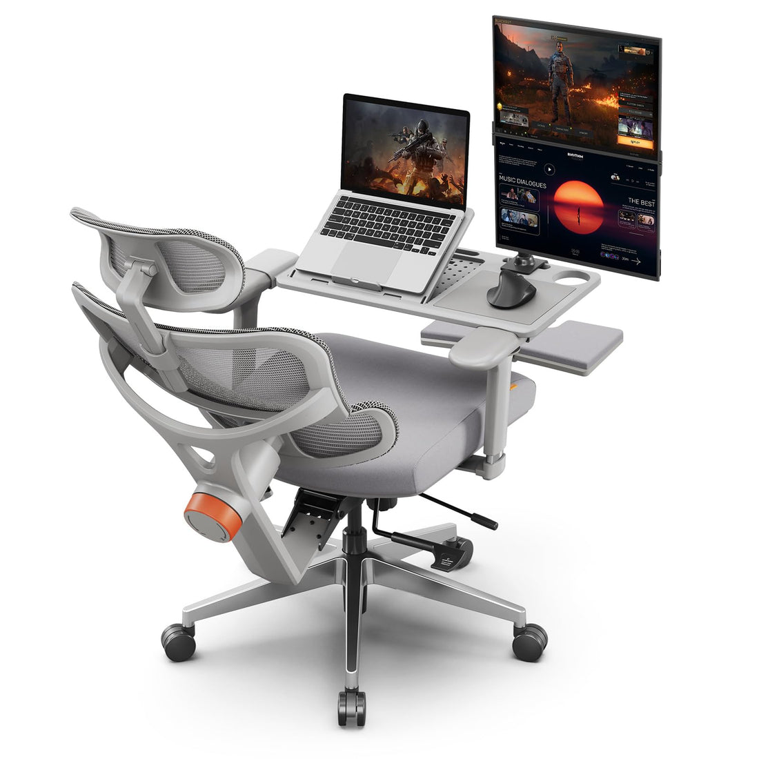 Newtral Ergonomic Office Chair, Gray
