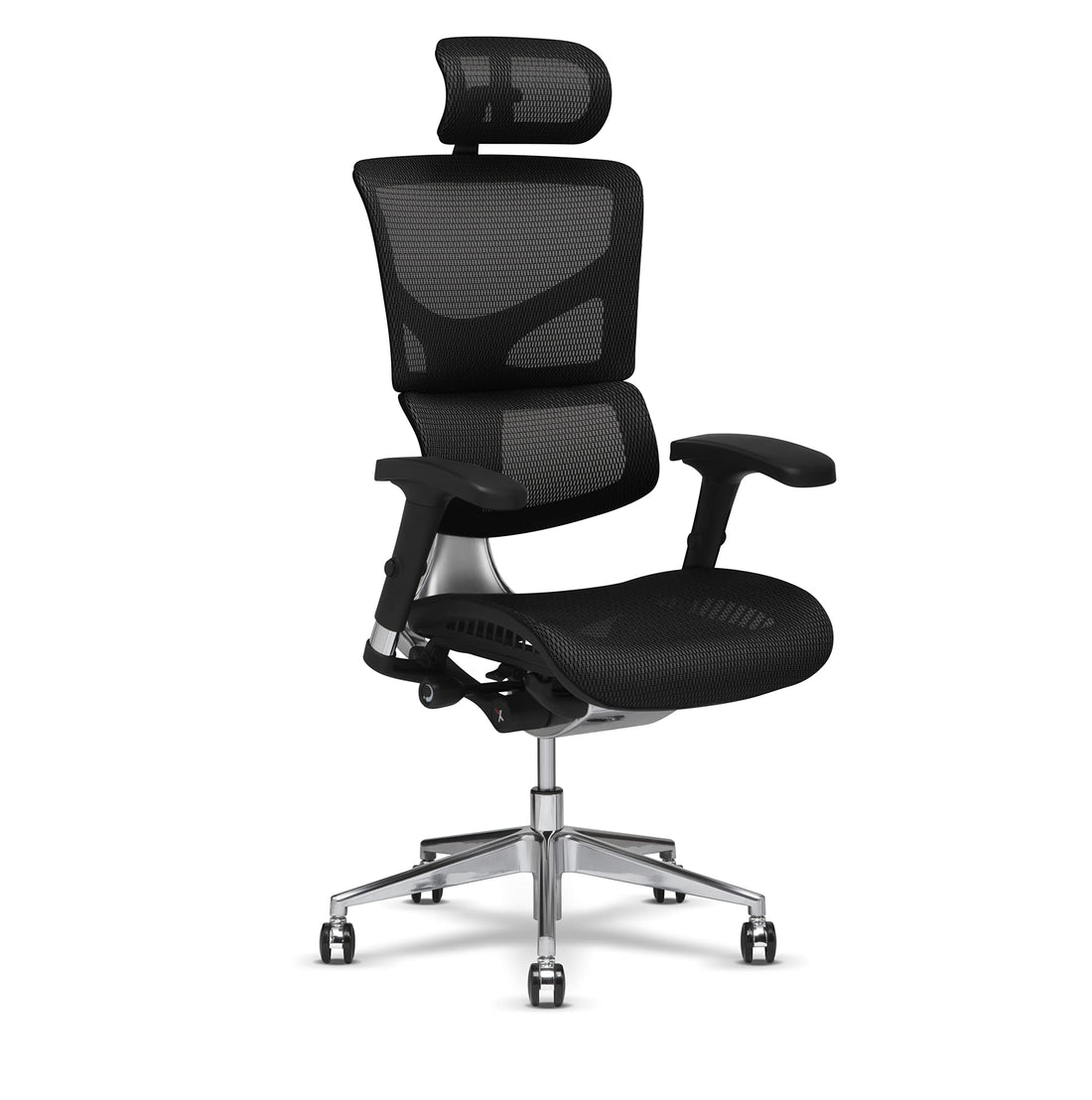 X-Chair X2 Ergonomic Task Chair, Black Mesh