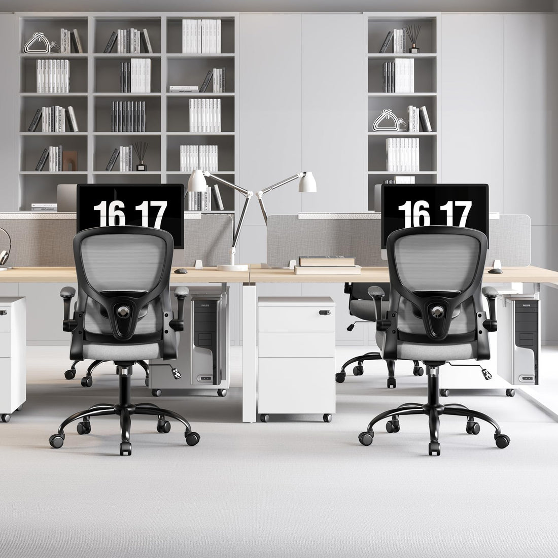 Ergonomic Mesh Office Chair, Grey