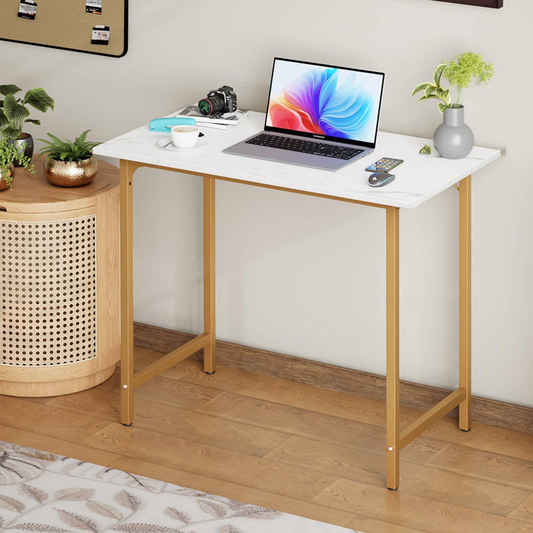 BestOffice 32" Modern Computer Desk, Black