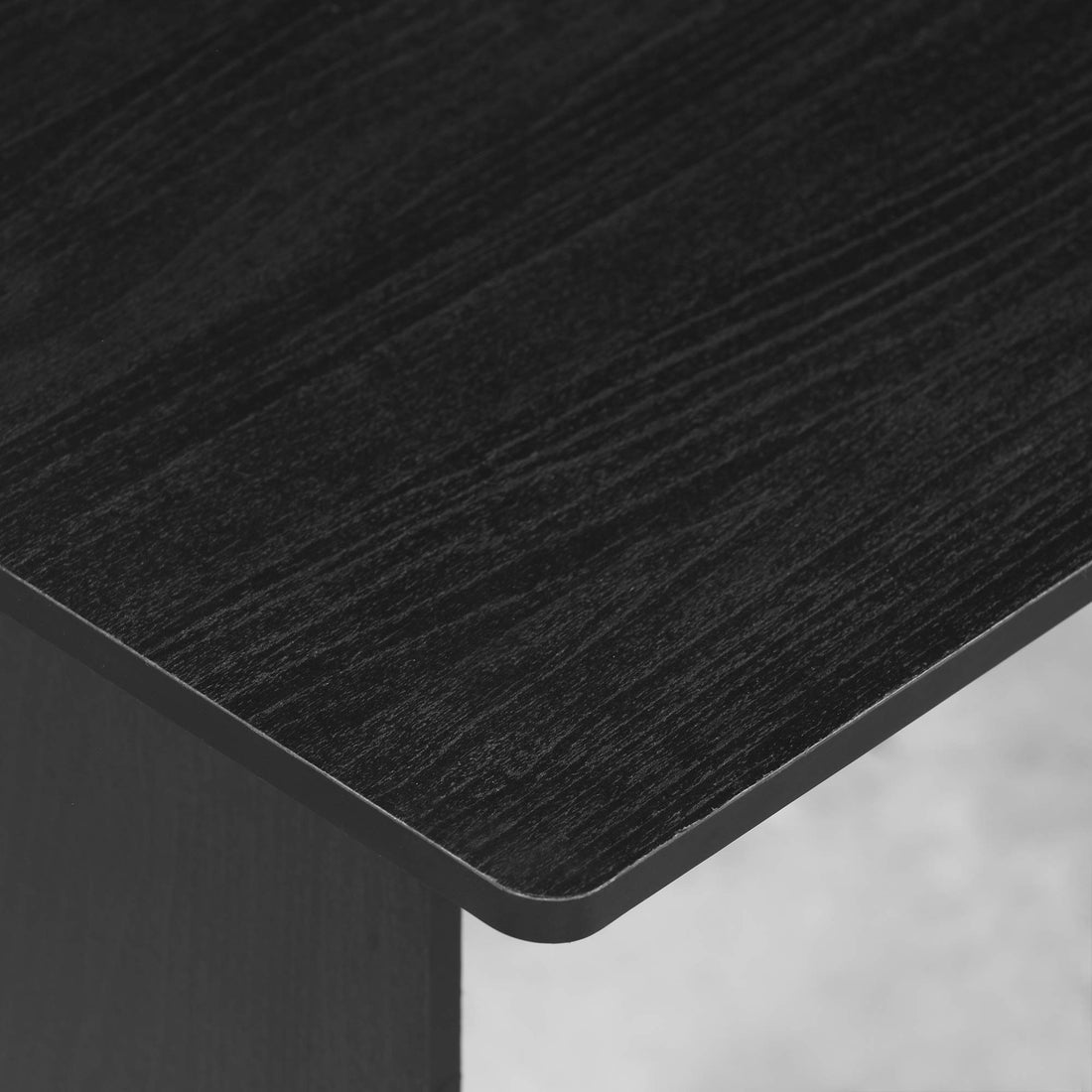 Furinno Compact Computer Desk, Walnut/Black