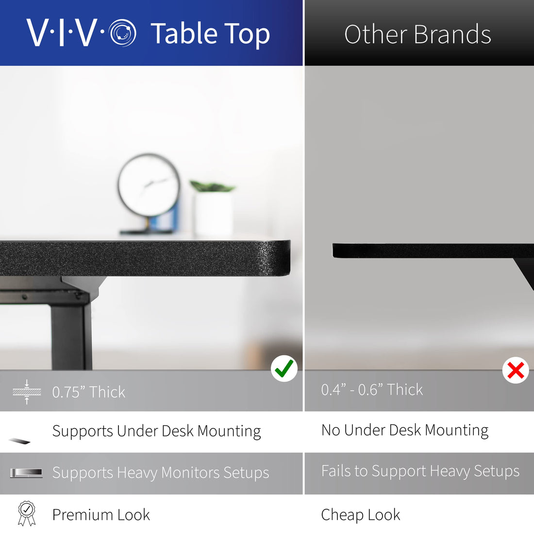 VIVO 83"x60" L-Shaped Electric Height Adjustable Desk