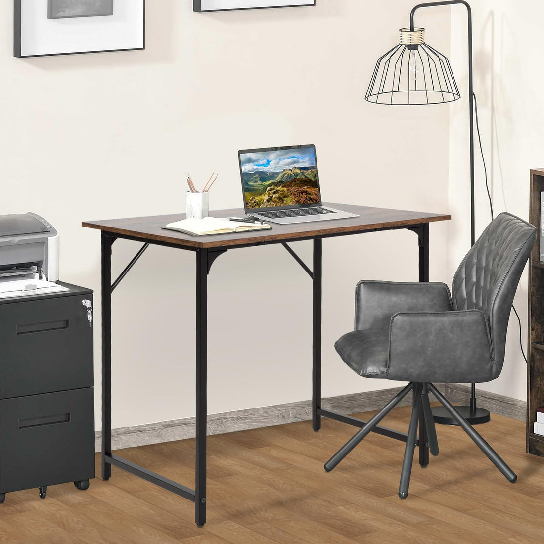 BestOffice 32" Modern Computer Desk, Black