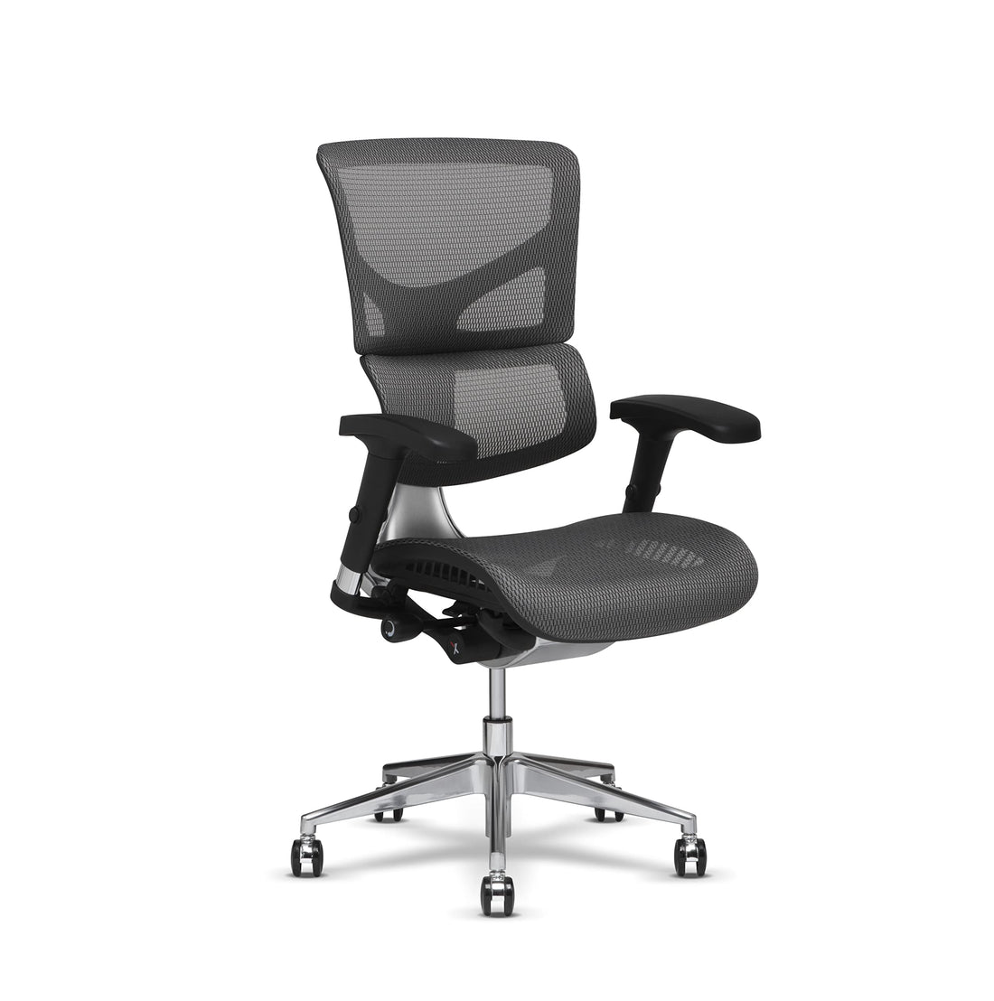 X-Chair X2 Ergonomic Task Chair, Black Mesh