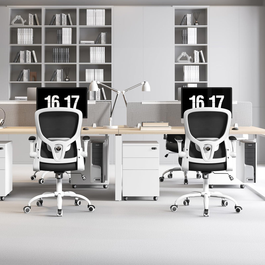 Ergonomic Mesh Office Chair, Grey