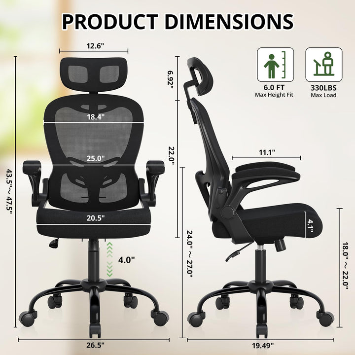 Ergonomic High Back Office Chair