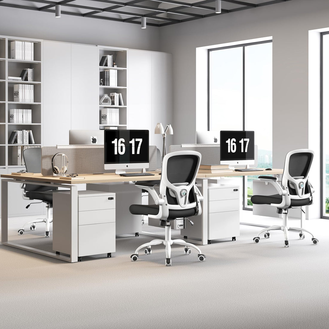 Ergonomic Mesh Office Chair, Grey
