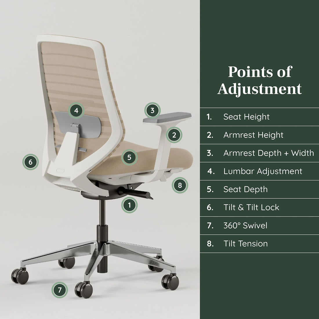 Branch Ergonomic Office Chair, All Black