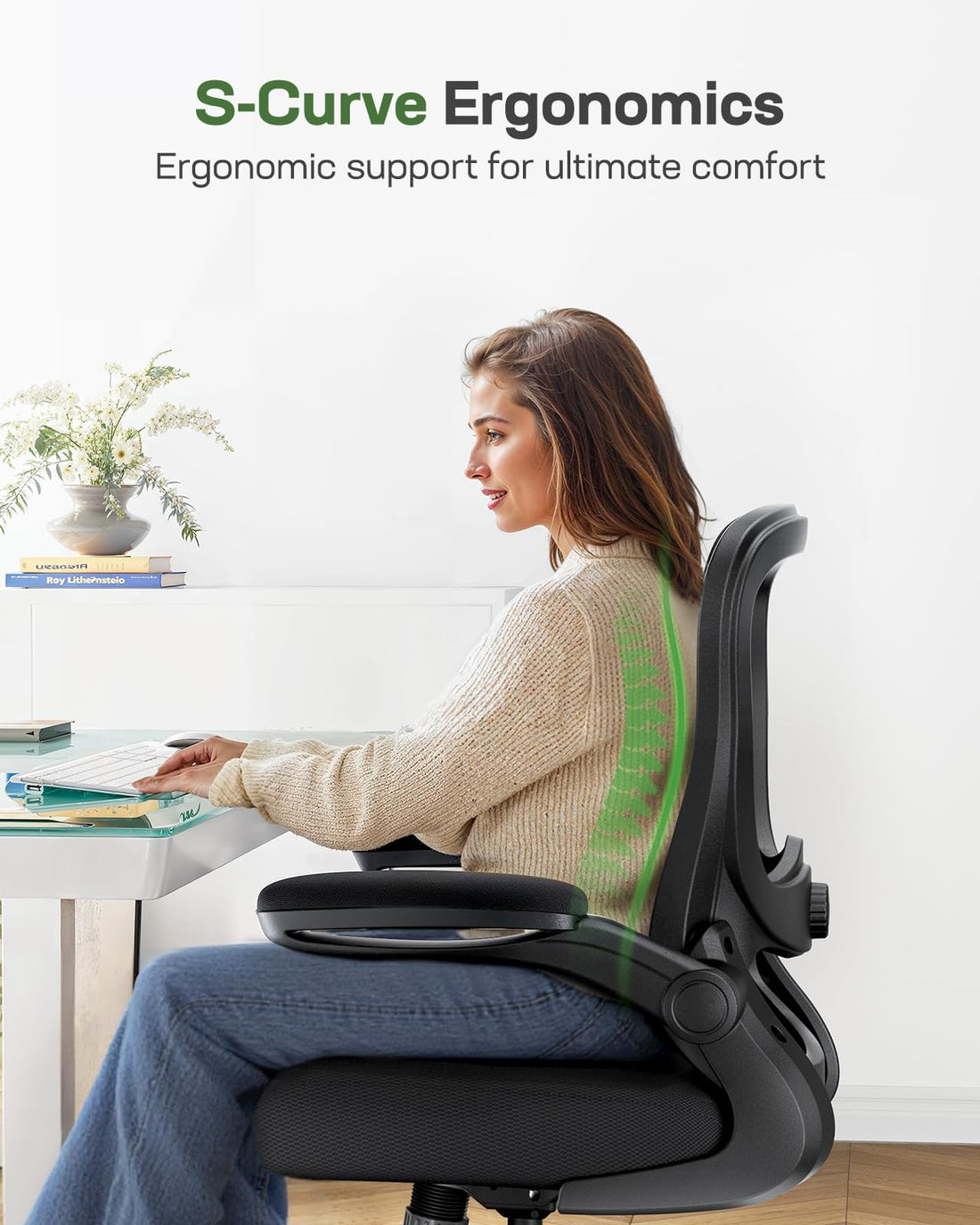 Marsail Ergonomic Office Chair, Mesh