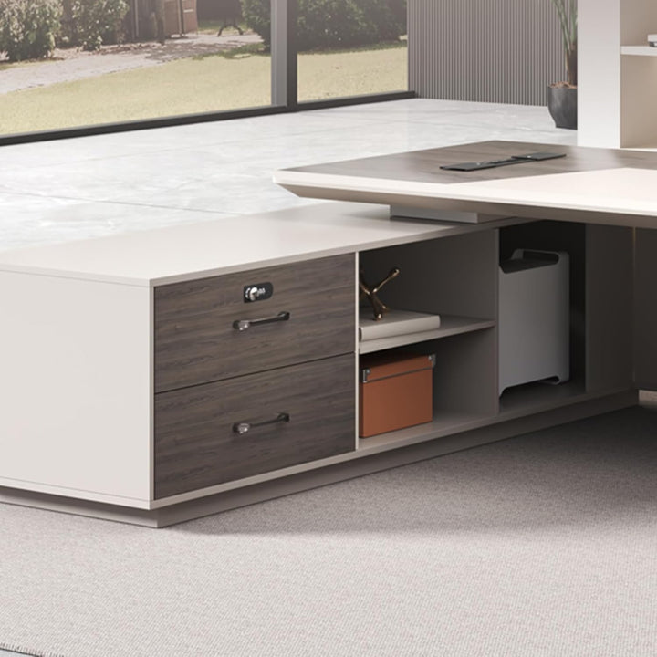 71" L-Shaped Executive Office Desk