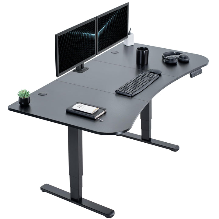 VIVO 71"x36" Electric Sit Stand Desk