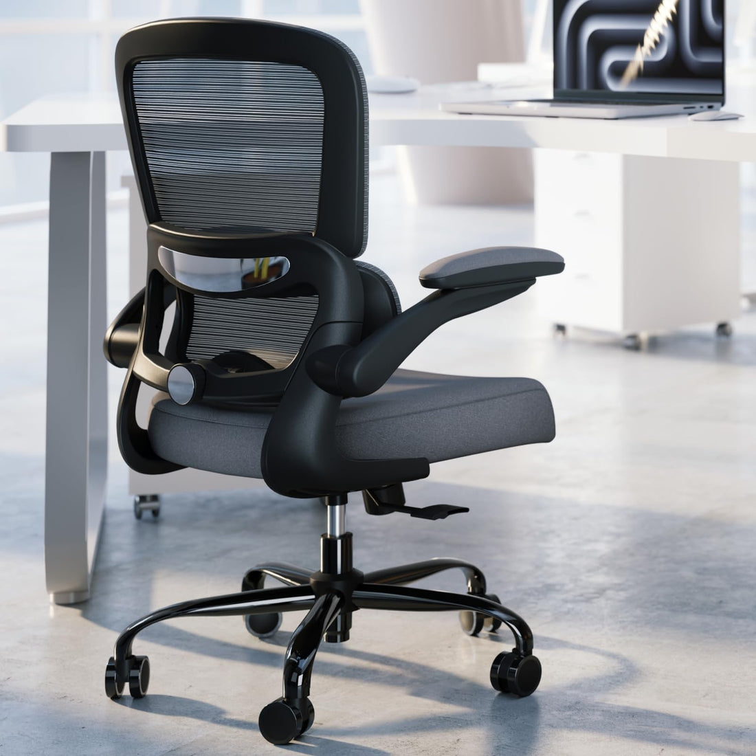 TRALT Ergonomic Mesh Office Chair, Black